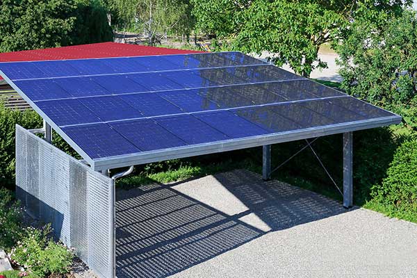 太陽能電池板棚